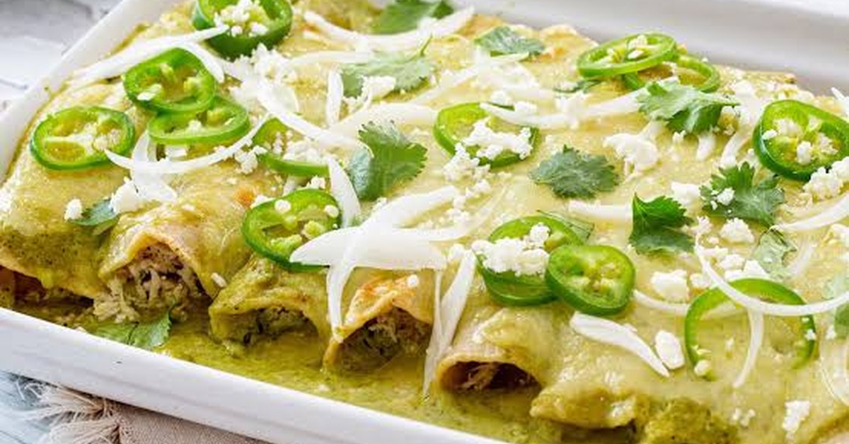 Chicken Enchiladas Suizas